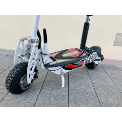 Elektro Scooter 500W weiss mit fetten Allwetter Reifen