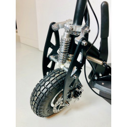 E - Scooter 500W Farbe schwarz , mit fetten Allwetter Reifen