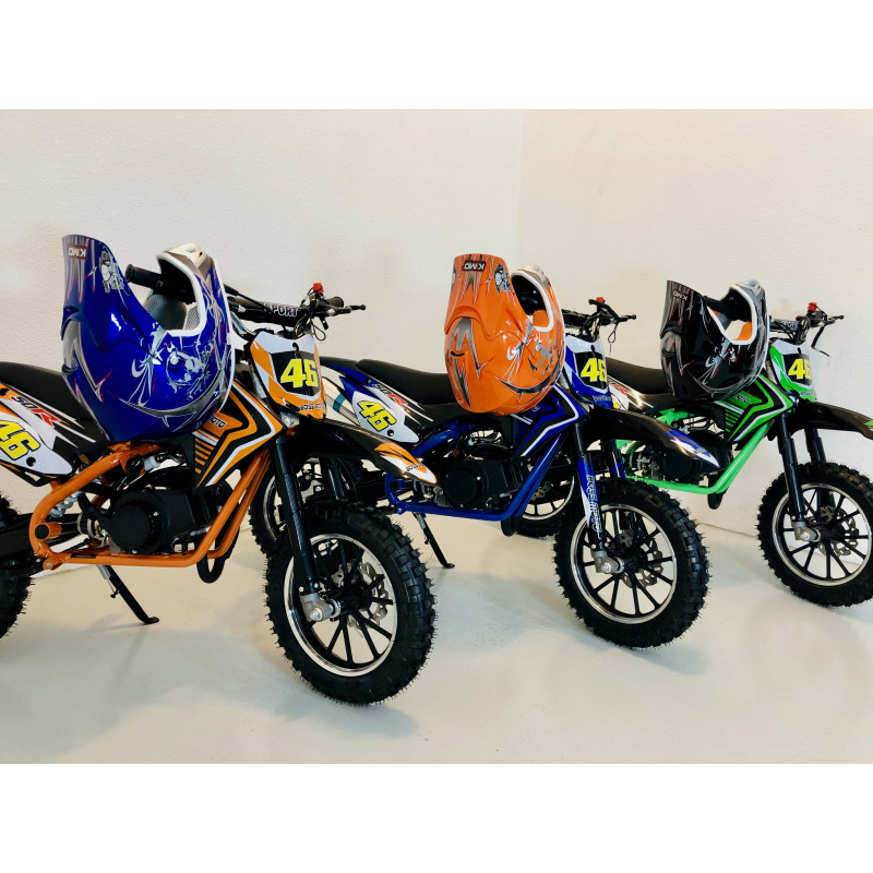 Pocket Bike 49 ccm Kinder Töff, Dirtbike Pitbike orange