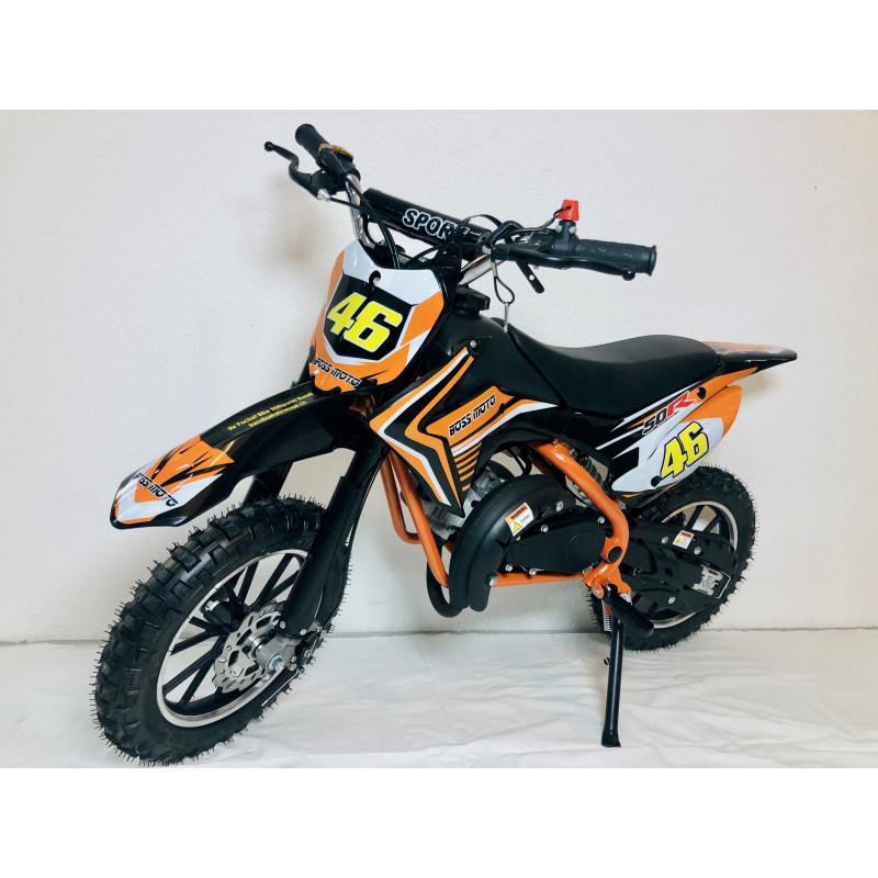 Pocket Bike 49 ccm Kinder Töff, Dirtbike Pitbike orange
