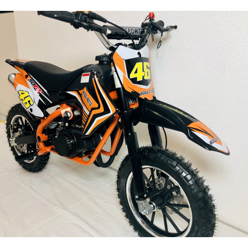 Pocket Bike 49 ccm Kinder Töff, Dirtbike Pitbike orange
