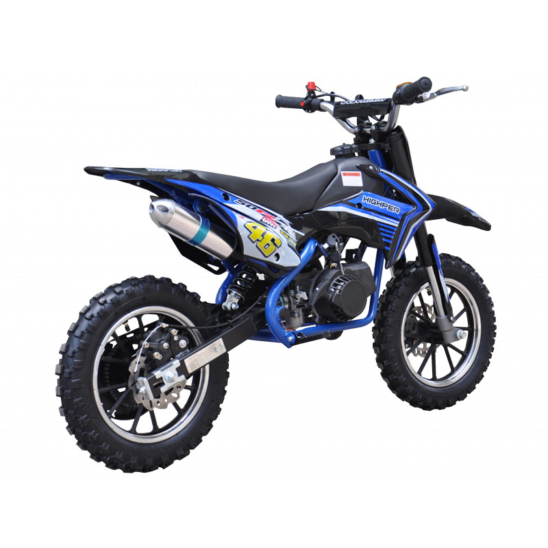 Pocket Bike 49ccm Kinder Töff, blau